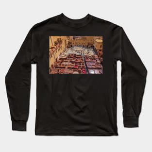 Tannery Chaouware, Fez Long Sleeve T-Shirt